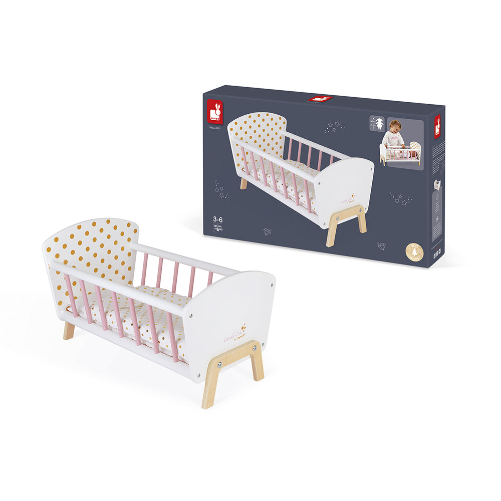 Janod Candy Chic - Poppenbed, Janod