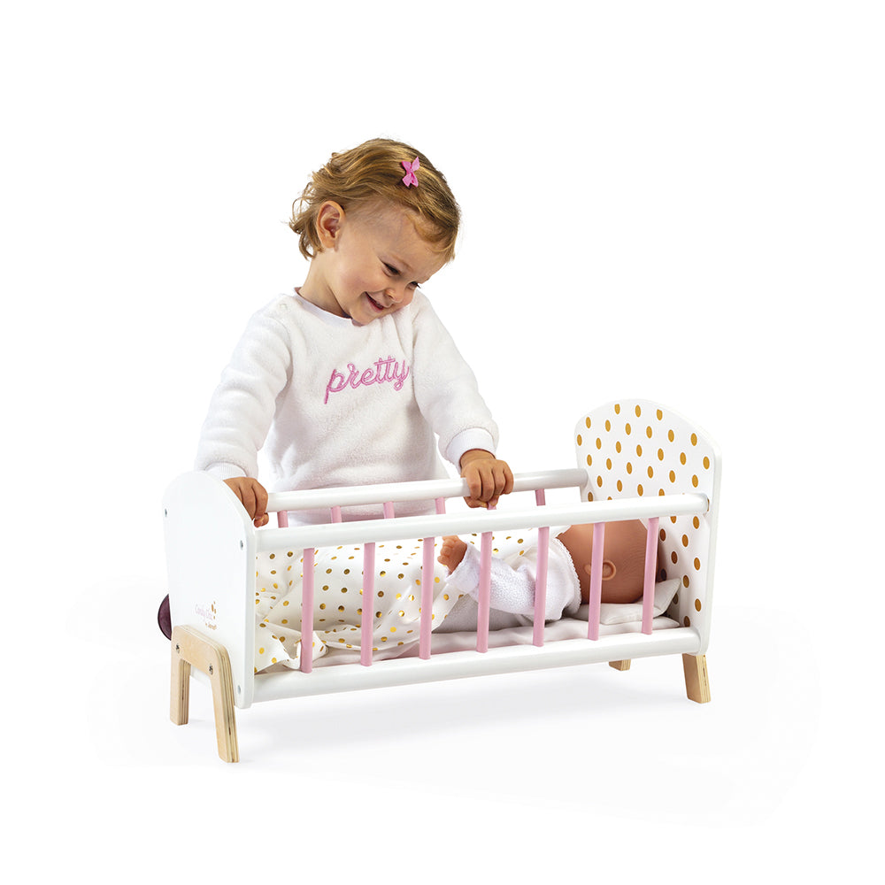 Janod Candy Chic - Poppenbed, Janod