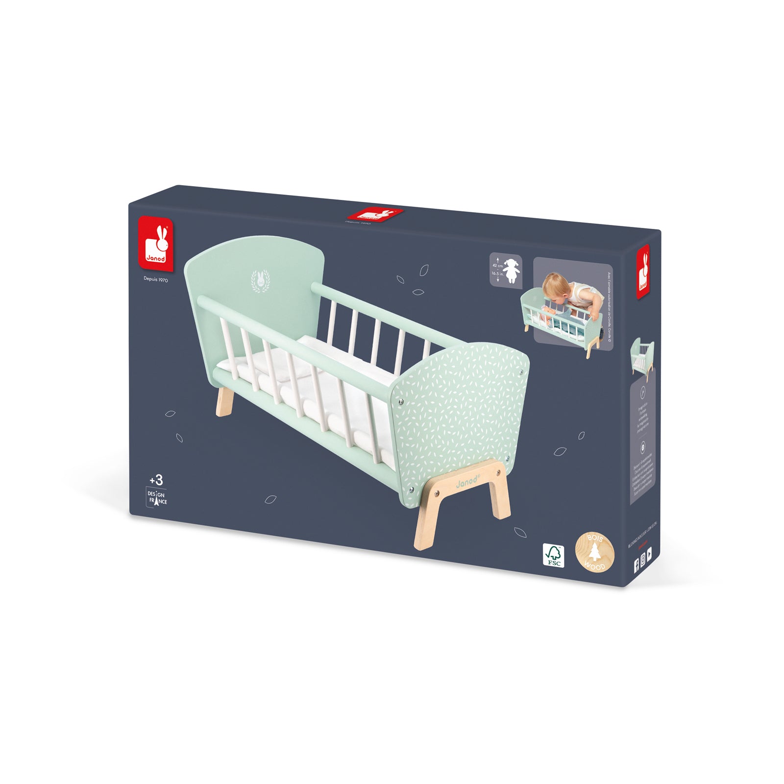 Janod Zen - Poppenbed, Janod