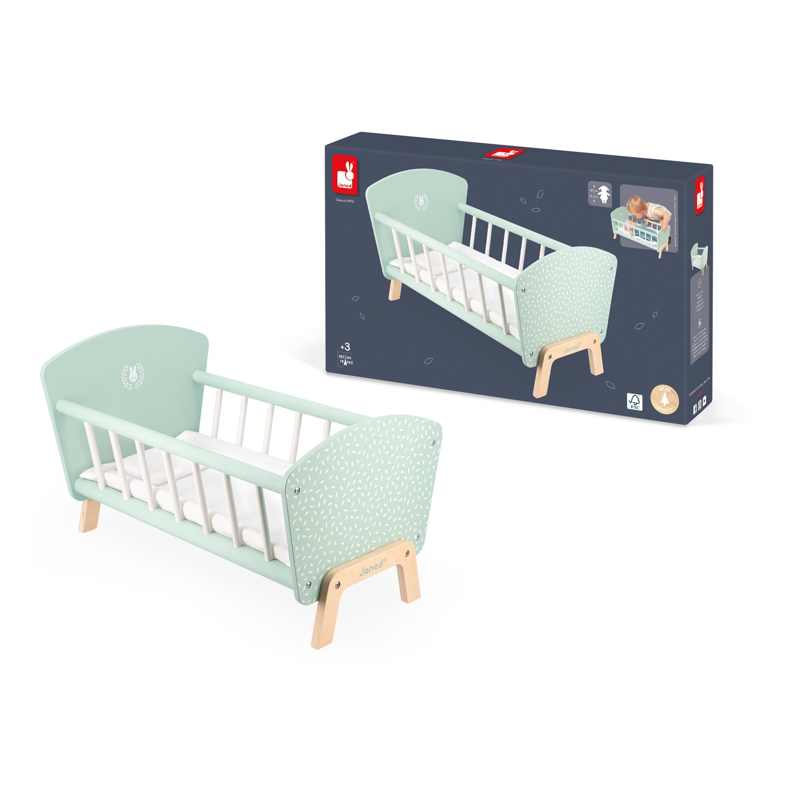 Janod Zen - Poppenbed, Janod