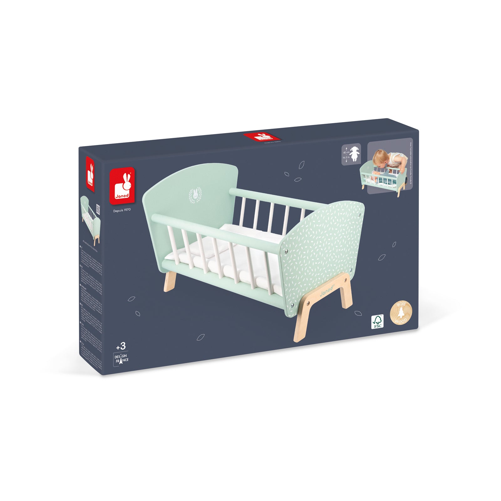 Janod Zen - Poppenbed, Janod