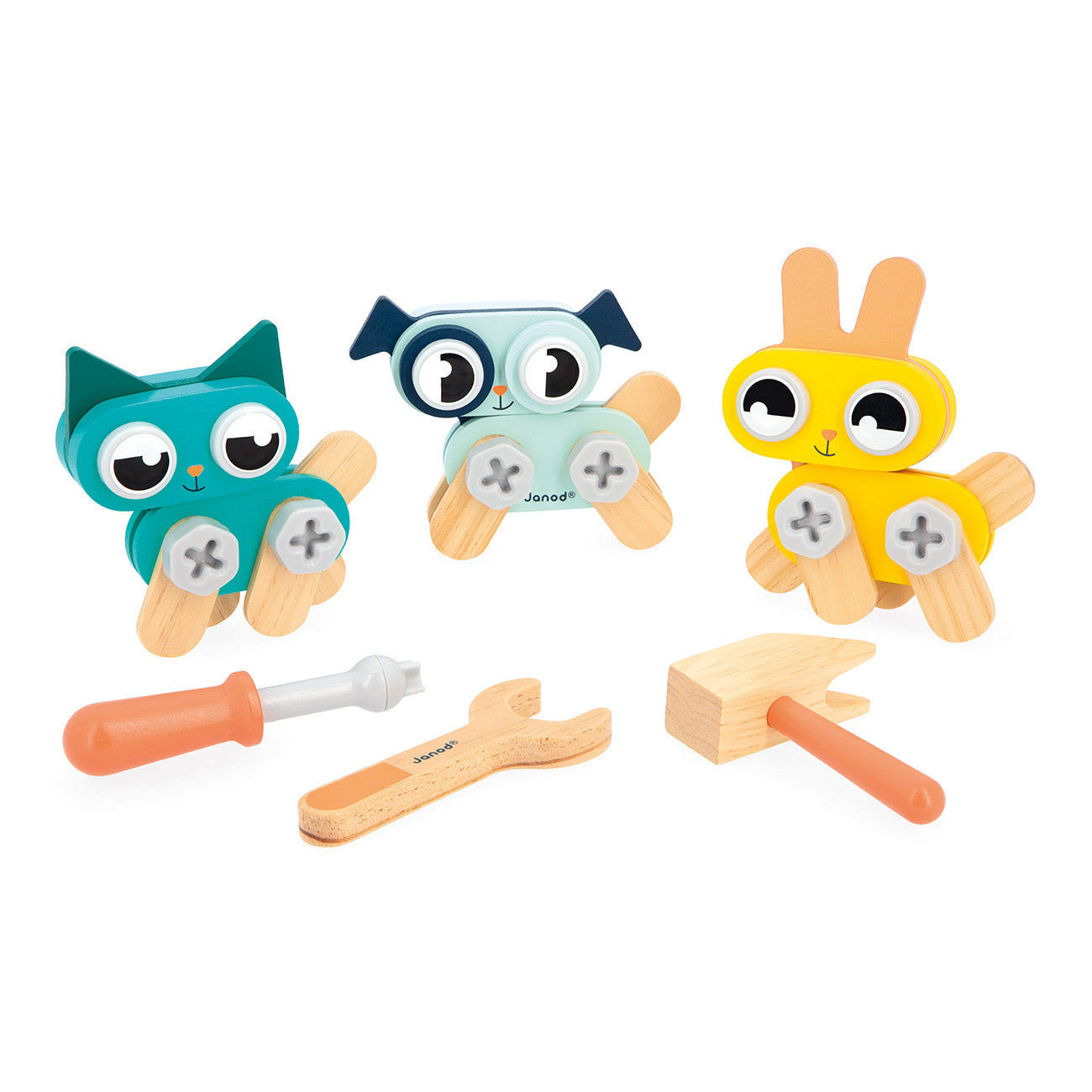 Janod Brico'Kids - Dieren, Janod