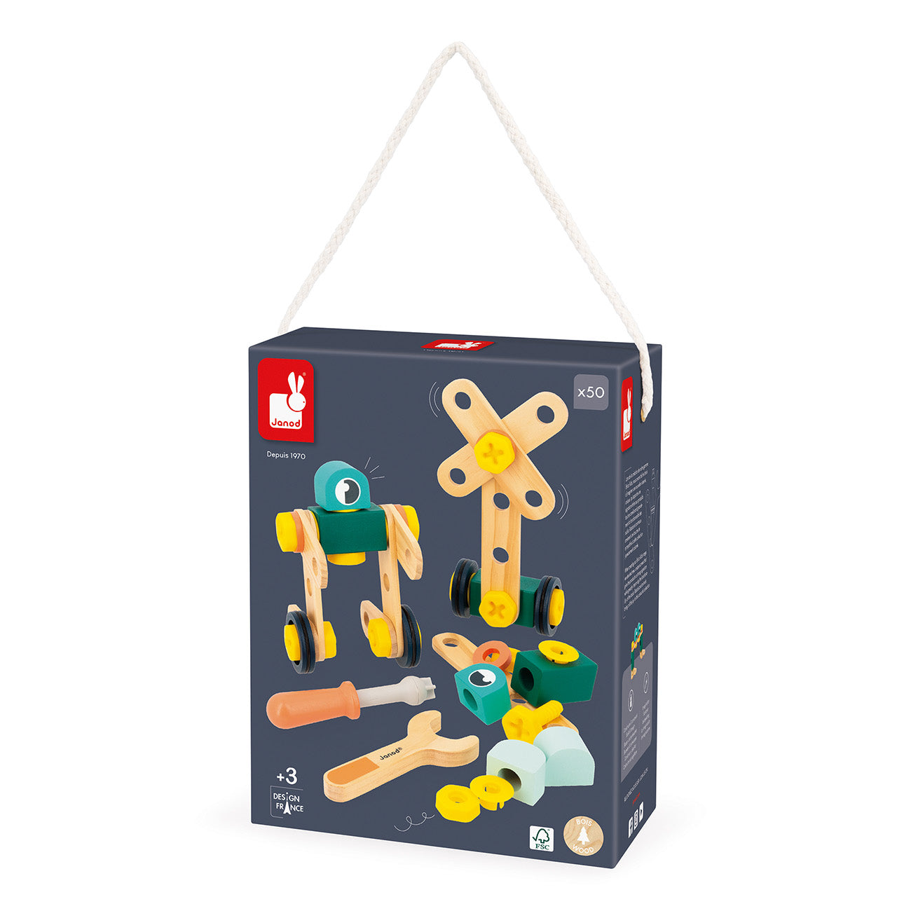 Janod Brico'Kids - Ton 50 Stuks, Janod