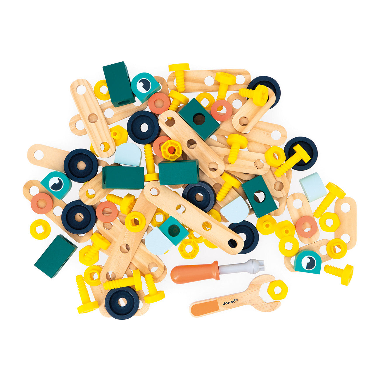 Janod Brico'Kids - Ton 100 Stuks, Janod