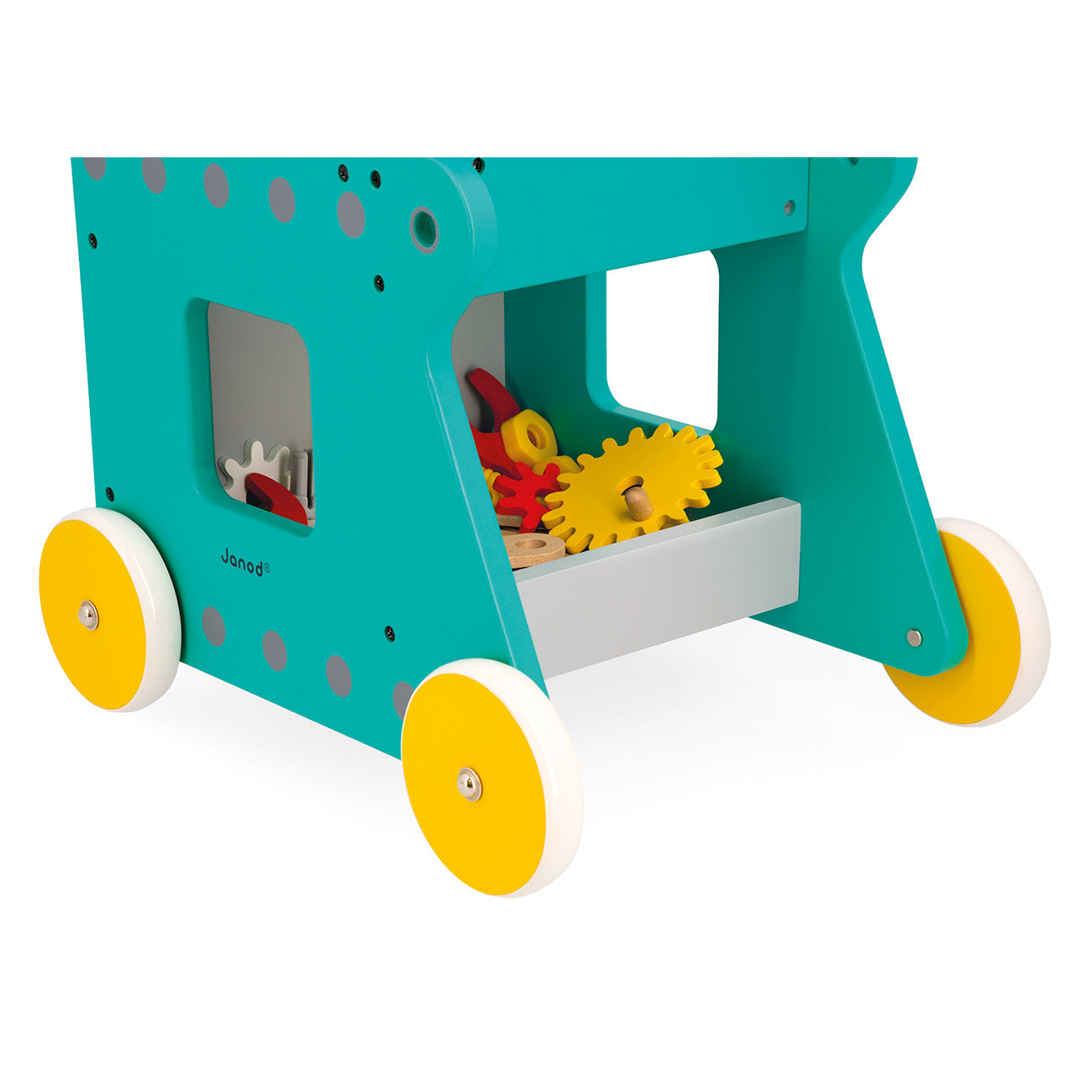 Janod Brico'Kids - Robotwagen Robot, Janod
