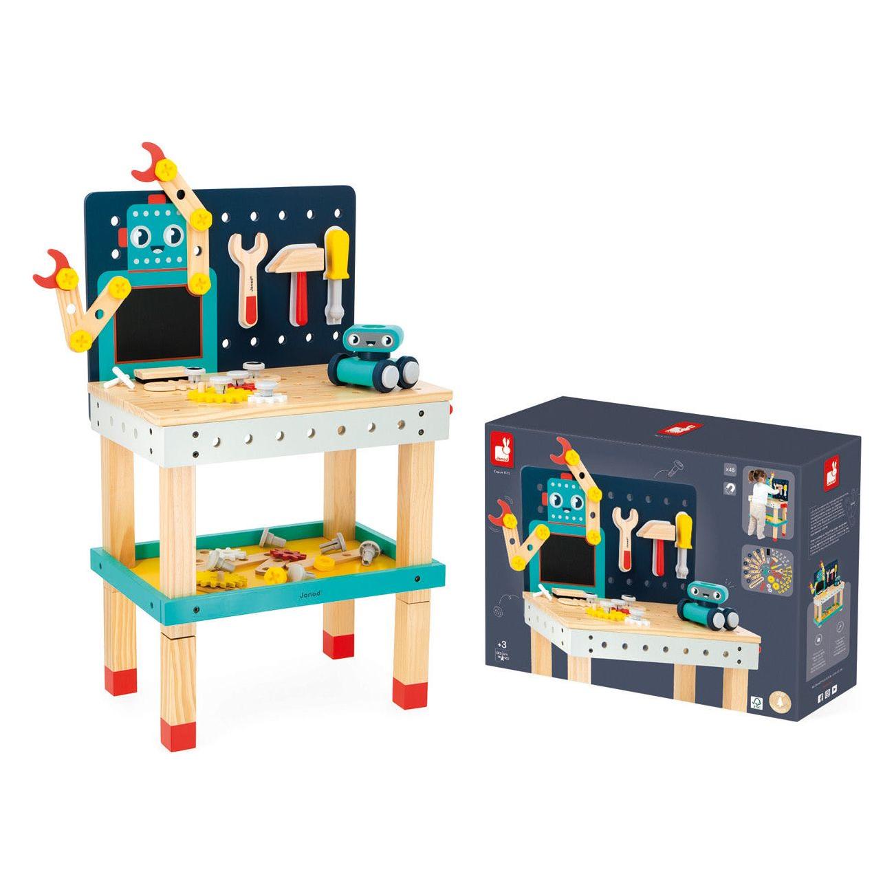 Janod Brico'Kids - Werkbank Robot, Janod