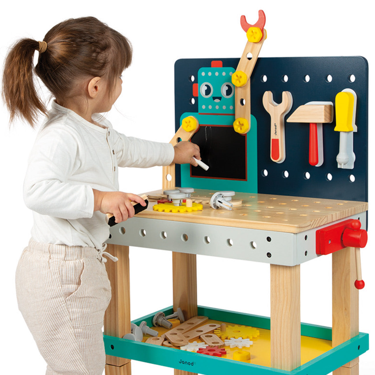 Janod Brico'Kids - Werkbank Robot, Janod