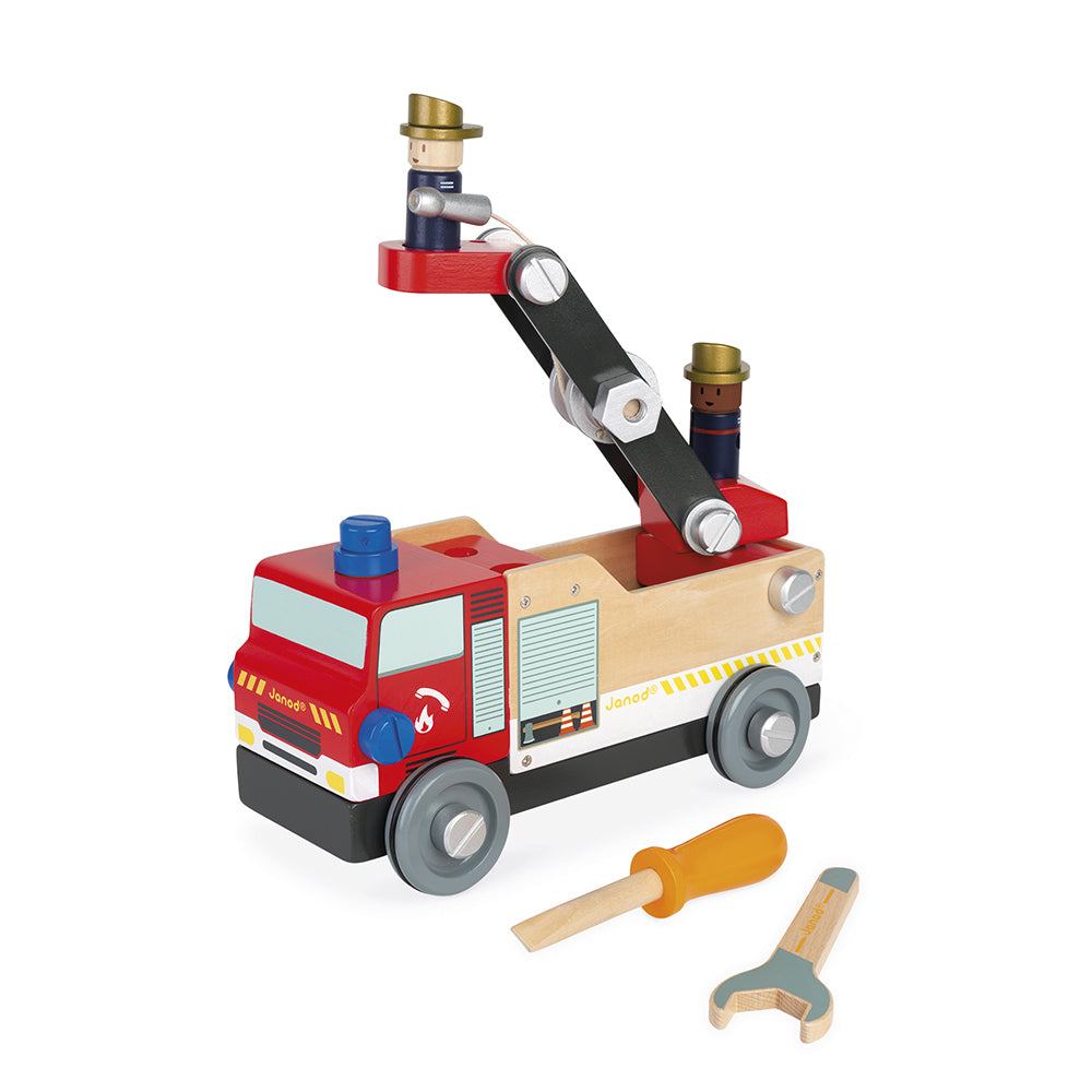 Janod Brico'Kids - Brandweerauto, Janod