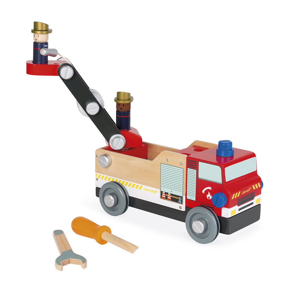 Janod Brico'Kids - Brandweerauto, Janod