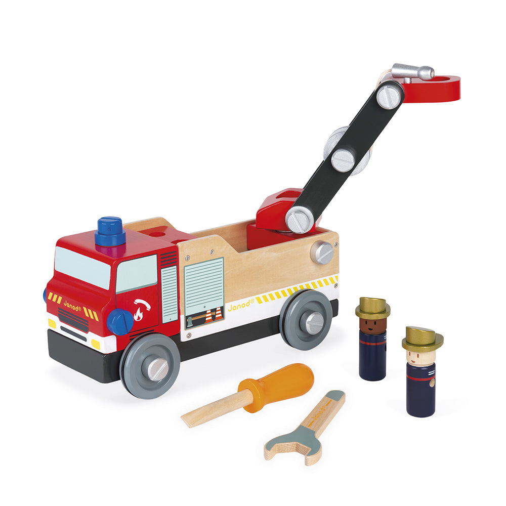 Janod Brico'Kids - Brandweerauto, Janod