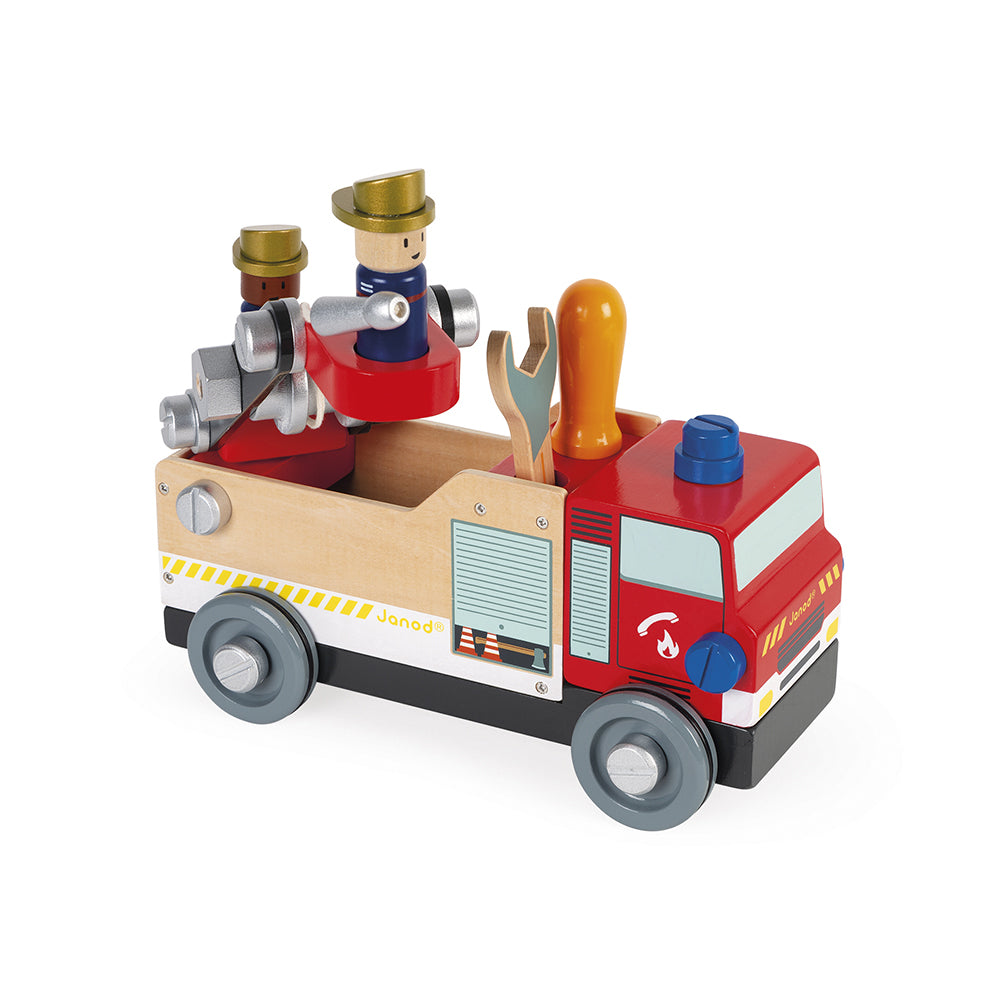 Janod Brico'Kids - Brandweerauto, Janod