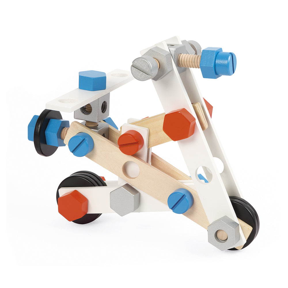 Janod Brico'Kids - Doos 100 Onderdelen, Janod
