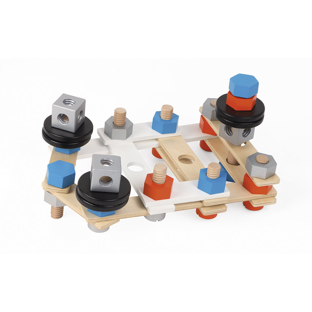 Janod Brico'Kids - Doos 50 Onderdelen, Janod