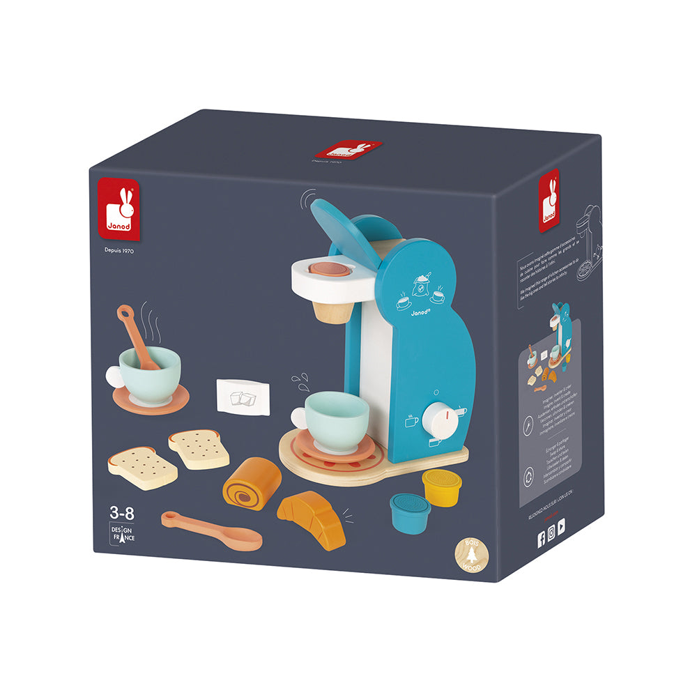 Janod In De Keuken - Koffiezetapparaat Ontbijtset, Janod