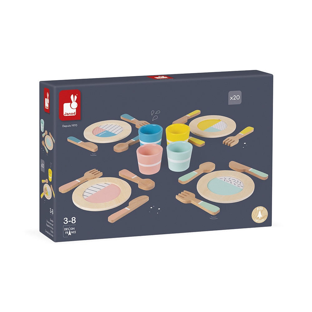 Janod In De Keuken - Houten Servies, Janod