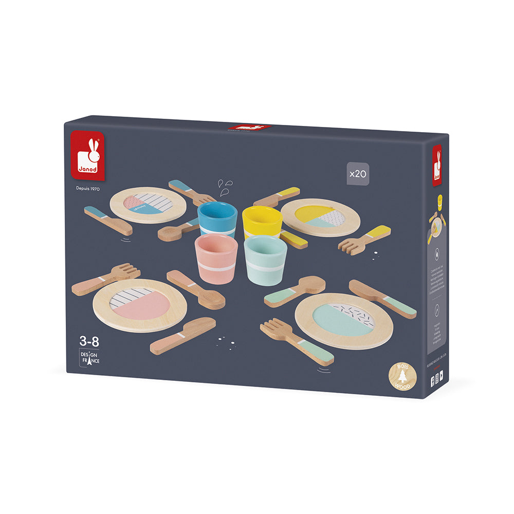 Janod In De Keuken - Houten Servies, Janod