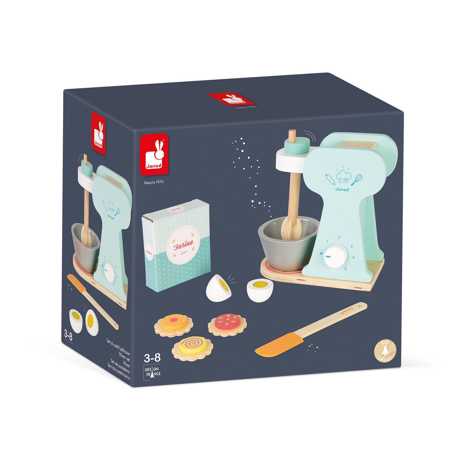 Janod In De Keuken - Keukenmachine Bakset, Janod