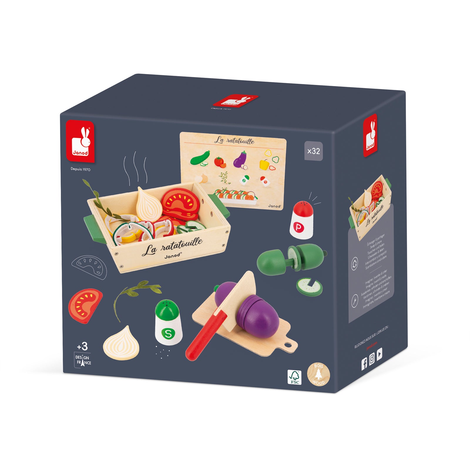 Janod In De Keuken - Ratatouille, Janod