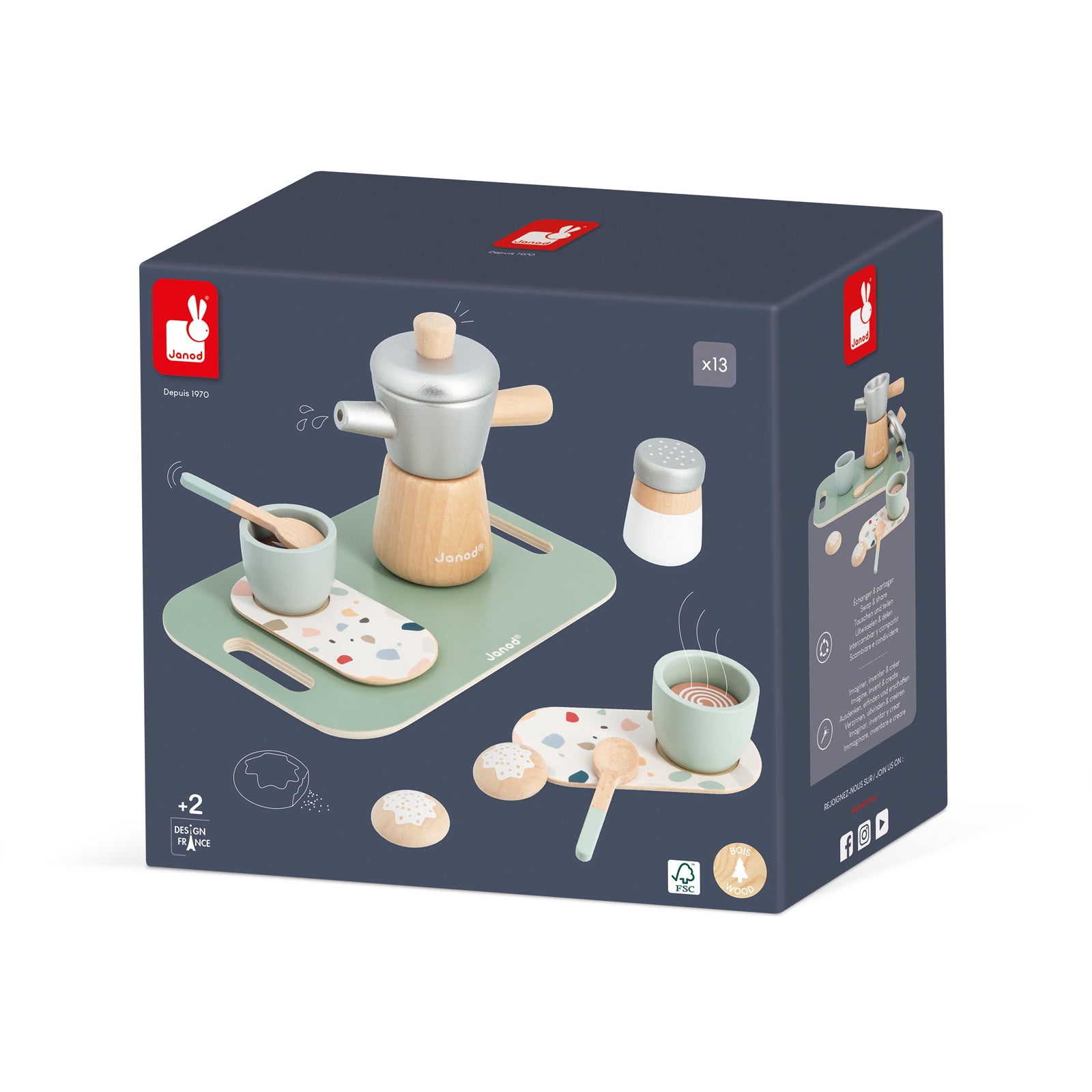 Janod In De Keuken - De Mokkapot, Janod