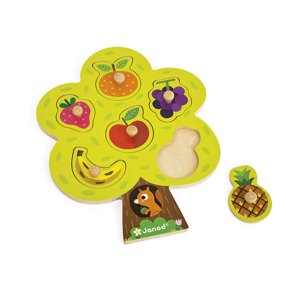 Janod Knoppuzzel - Fruitboom, Janod