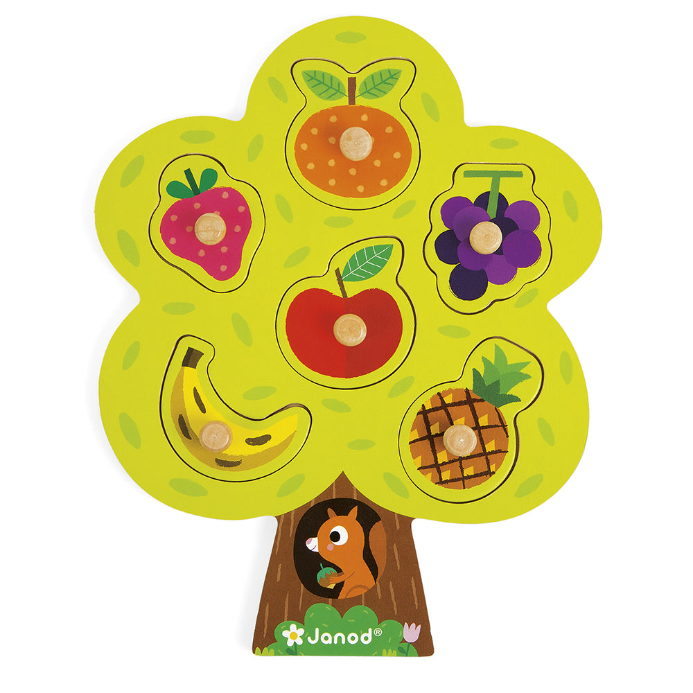 Janod Knoppuzzel - Fruitboom, Janod