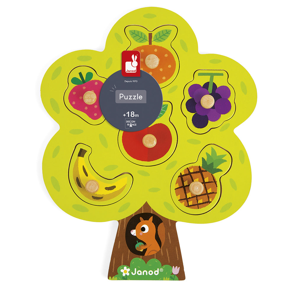 Janod Knoppuzzel - Fruitboom, Janod