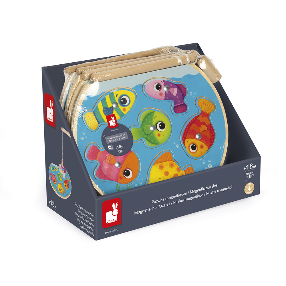 Janod Puzzelspel - Snelle Vissen, Janod