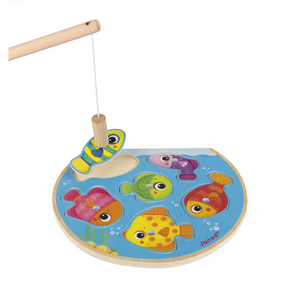 Janod Puzzelspel - Snelle Vissen, Janod