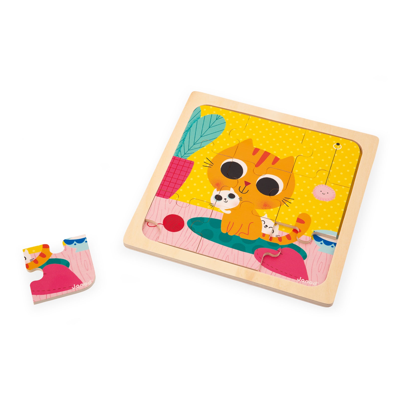 Janod Puzzel - Kat Peanut, Janod