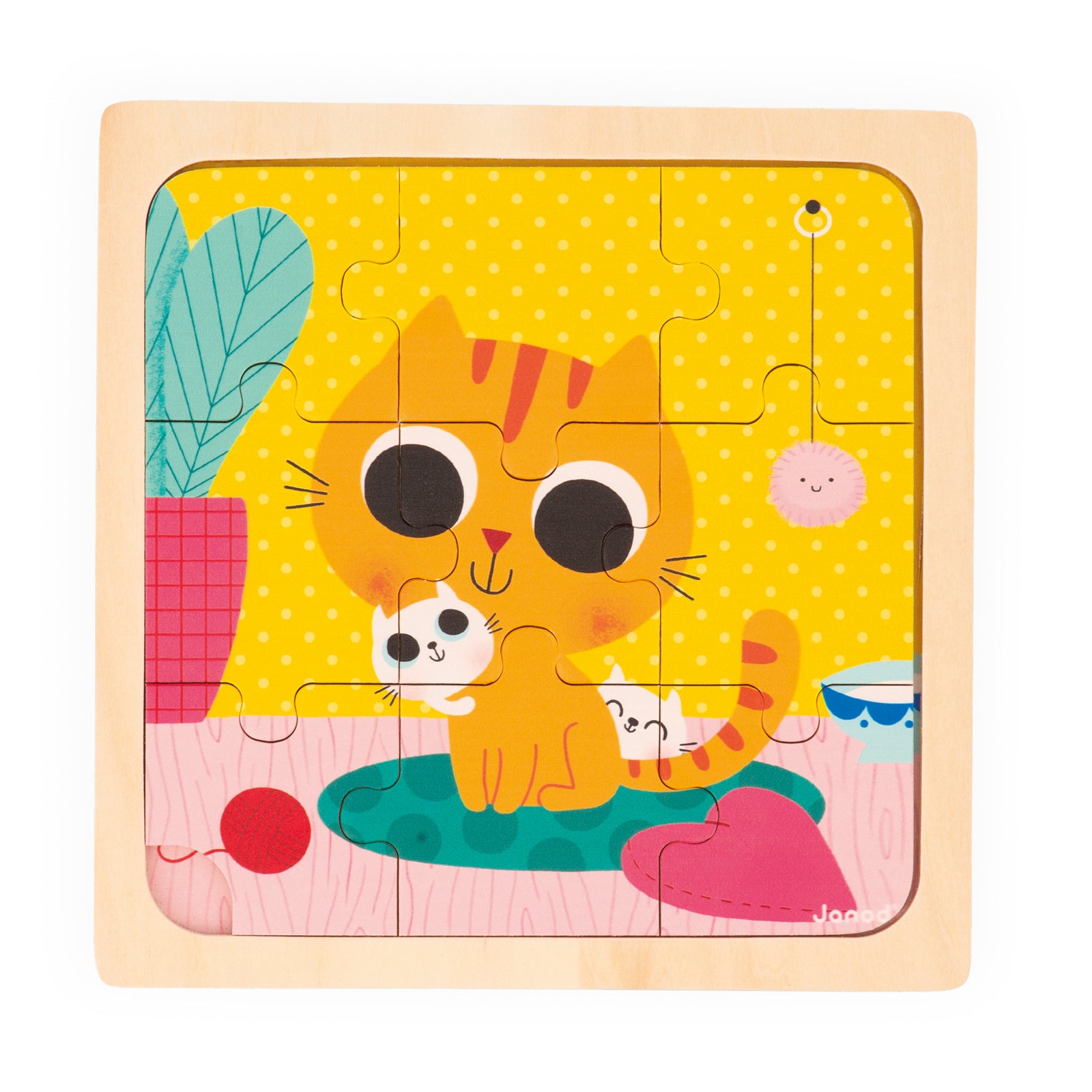 Janod Puzzel - Kat Peanut, Janod