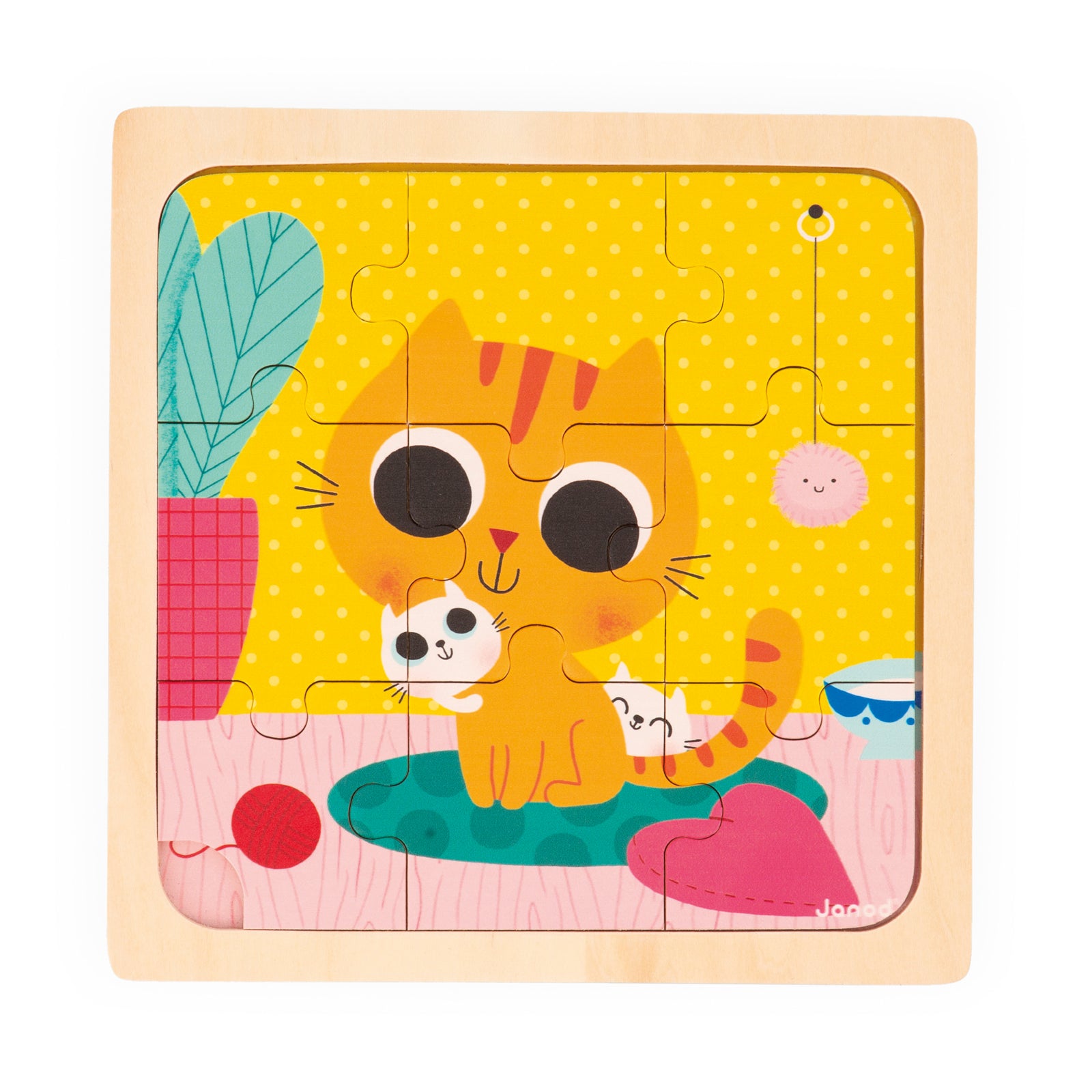 Janod Puzzelset - 3 Puzzels Met 9 Stukken, Janod