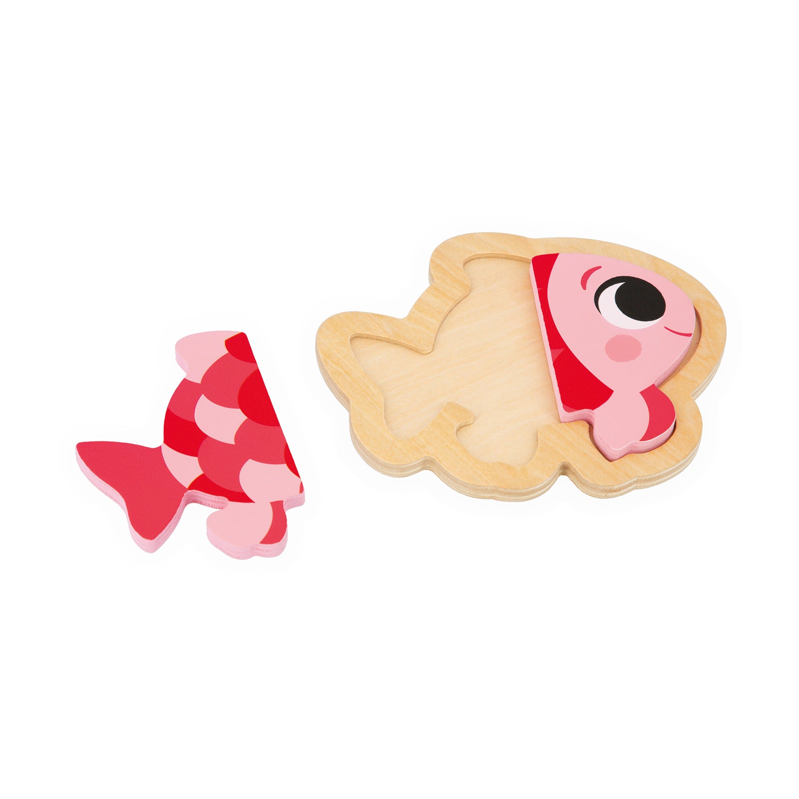 Janod Puzzelset - 4 Puzzels 2-3-4-5 Stukken Huisdieren, Janod