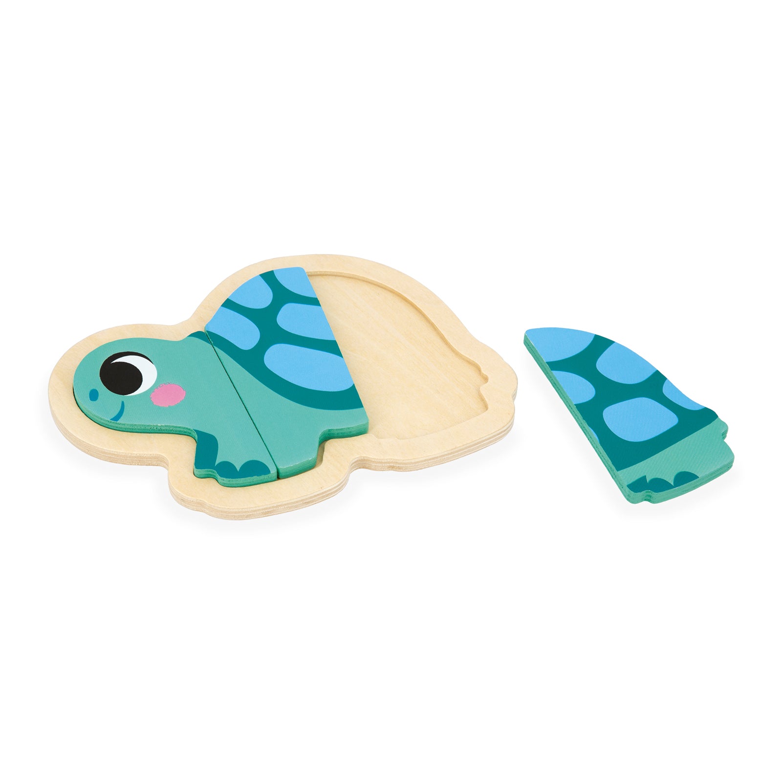 Janod Puzzelset - 4 Puzzels 2-3-4-5 Stukken Tuin, Janod