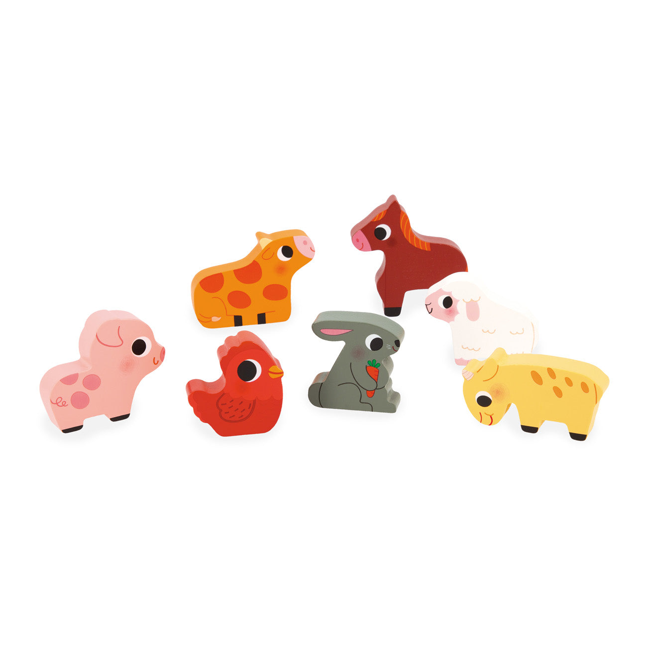 Janod Chunky Puzzel - Op De Boerderij, Janod