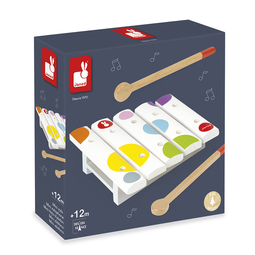 Janod Confetti - Xylofoon Hout Mini, Janod