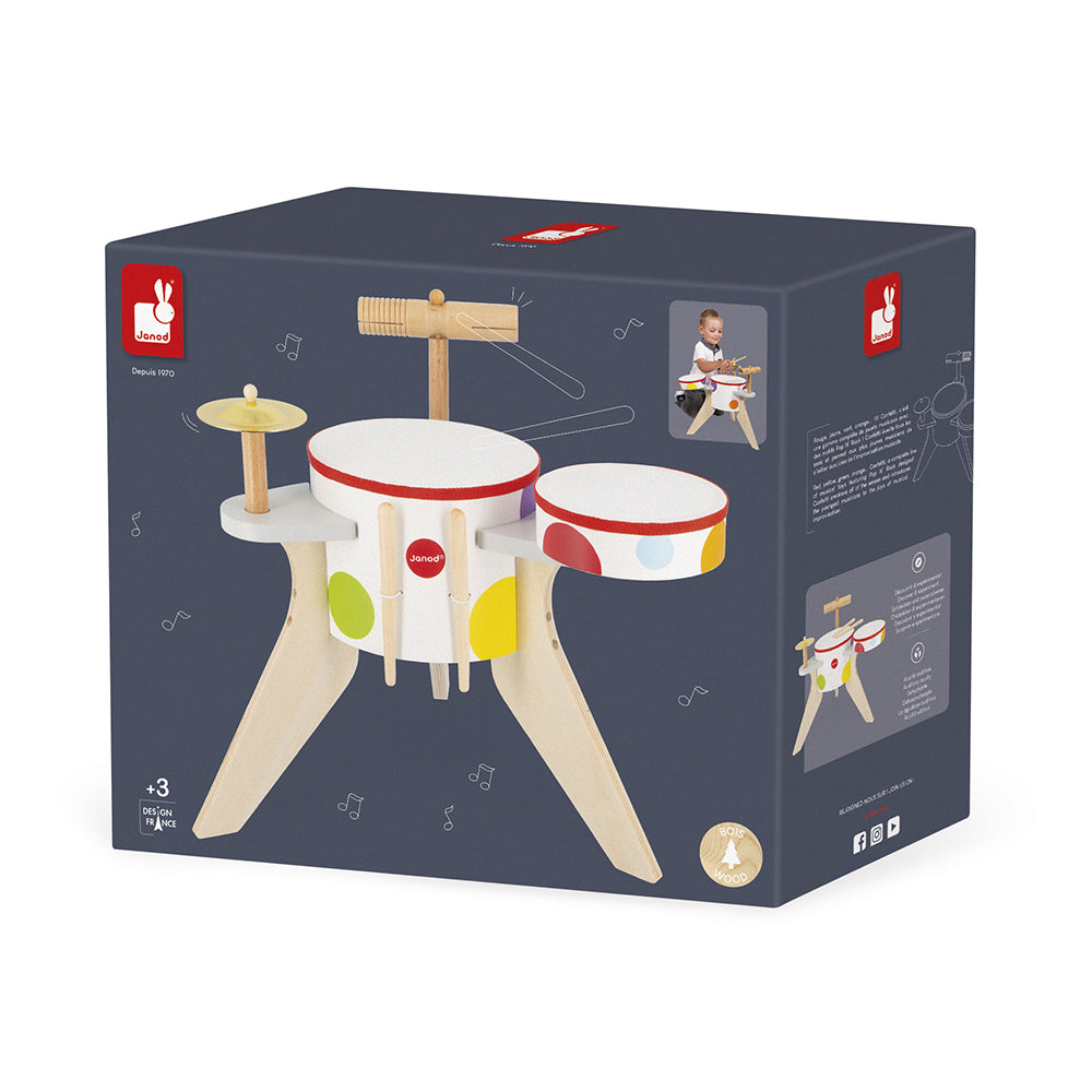 Janod Confetti - Drumstel, Janod