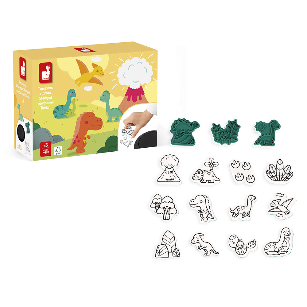 Janod Stampinoo - Stempels Dino, Janod