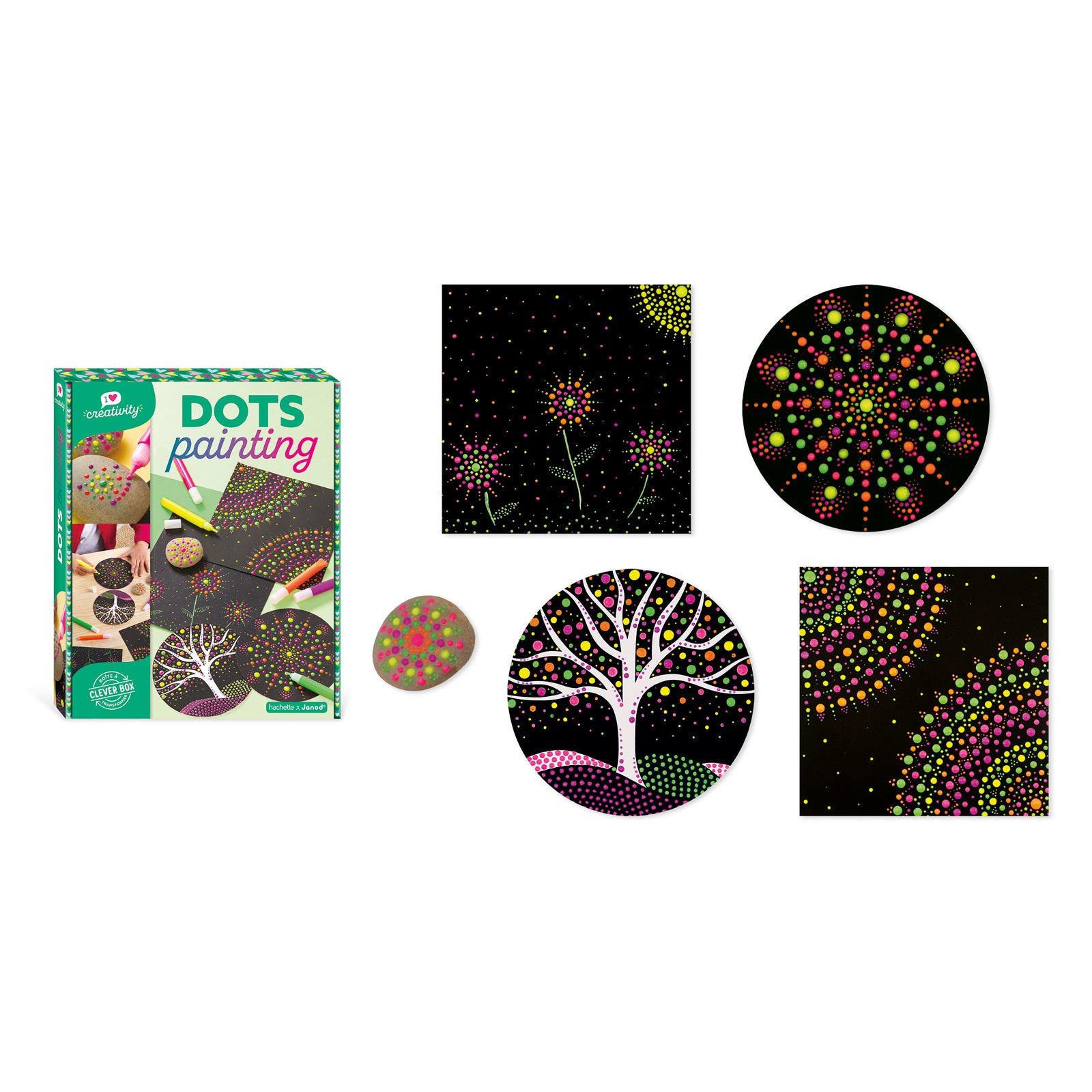 Janod I Love Creativity - Dot Painting, Janod
