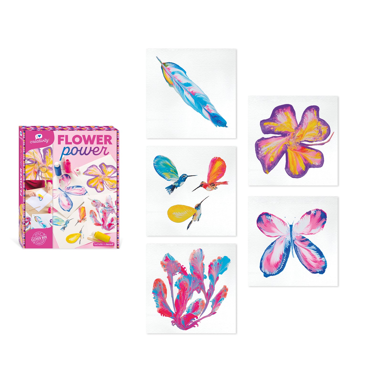 Janod I Love Creativity - Flower Power, Janod