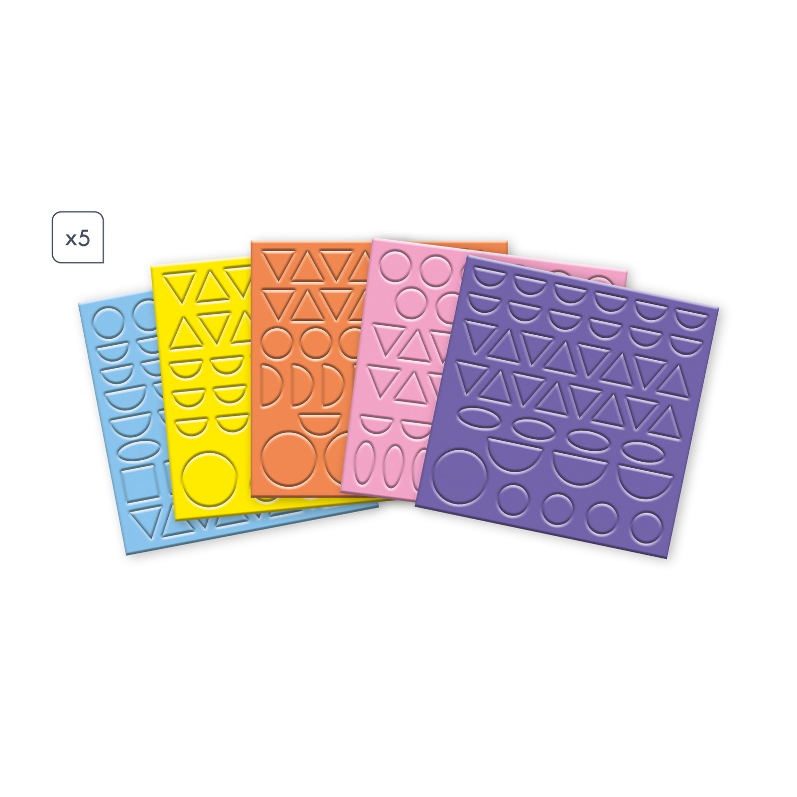 Janod Atelier - 3 Jaar - Geometrische Stickers, Janod