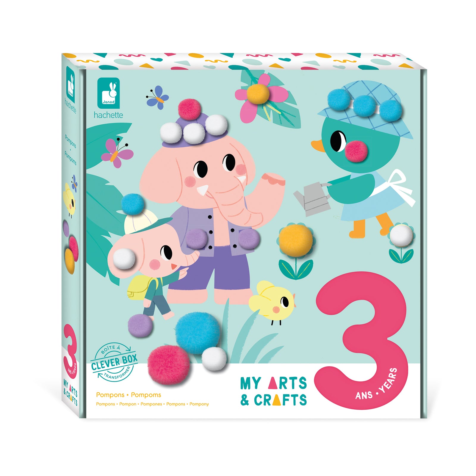 Janod Atelier - 3 Jaar - Pom Poms, Janod