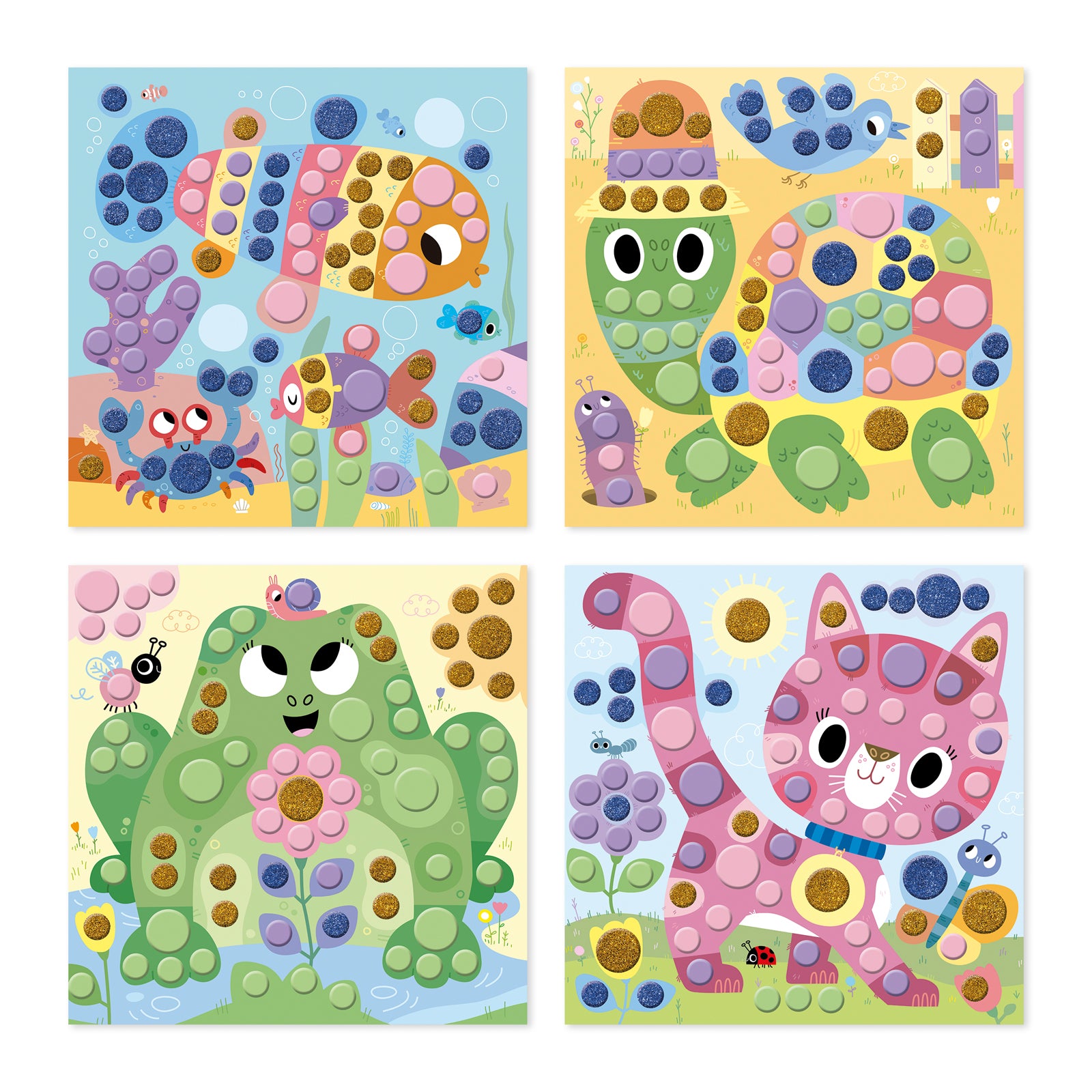 Janod Atelier - 4 Jaar - Ronde Stickers, Janod