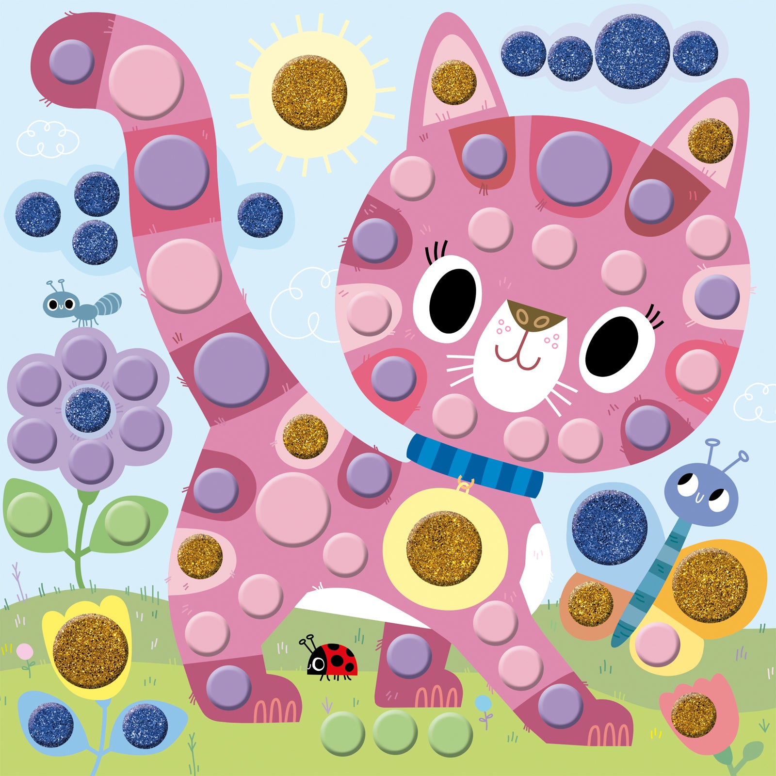 Janod Atelier - 4 Jaar - Ronde Stickers, Janod