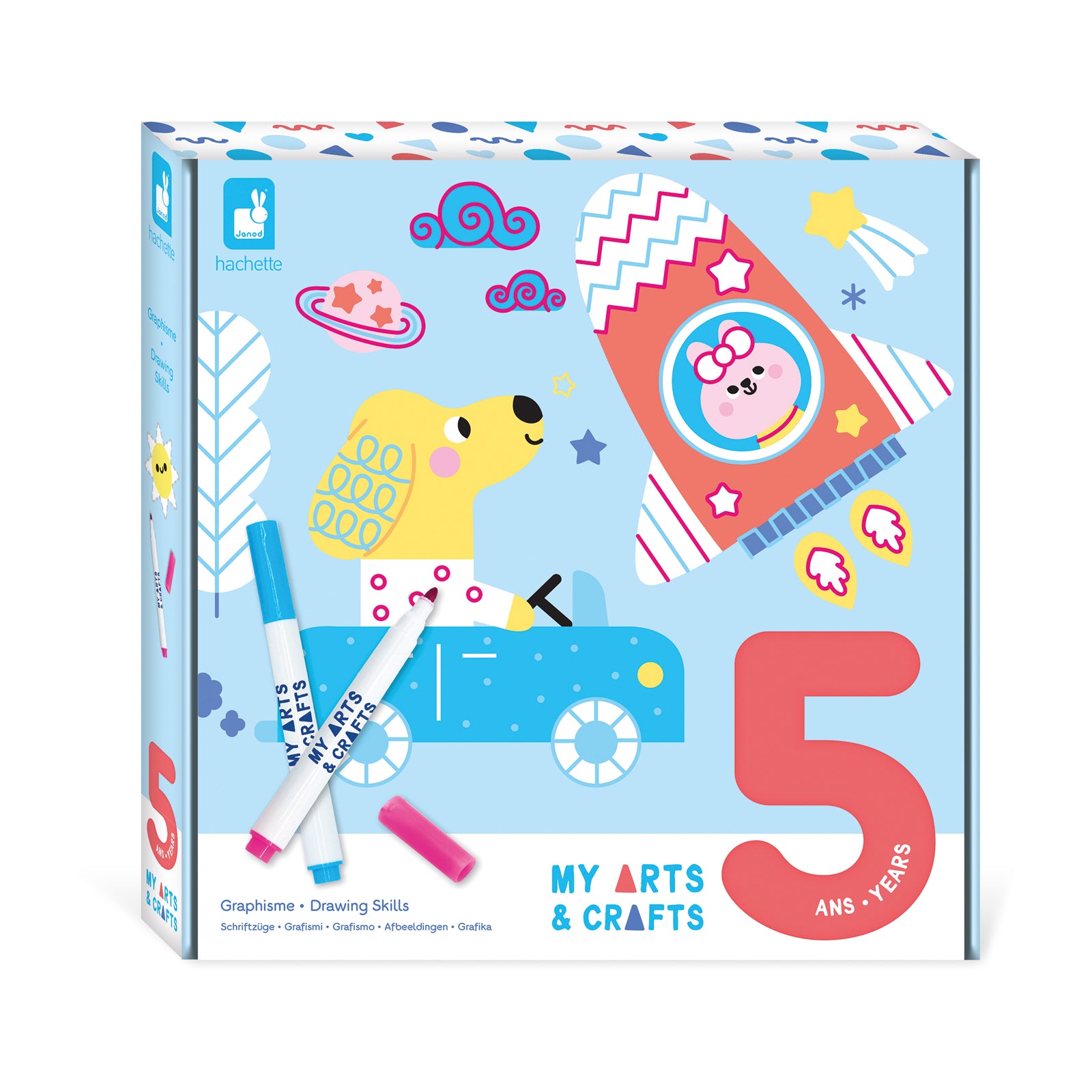 Janod Atelier - 5 Jaar - Tekenkunst, Janod
