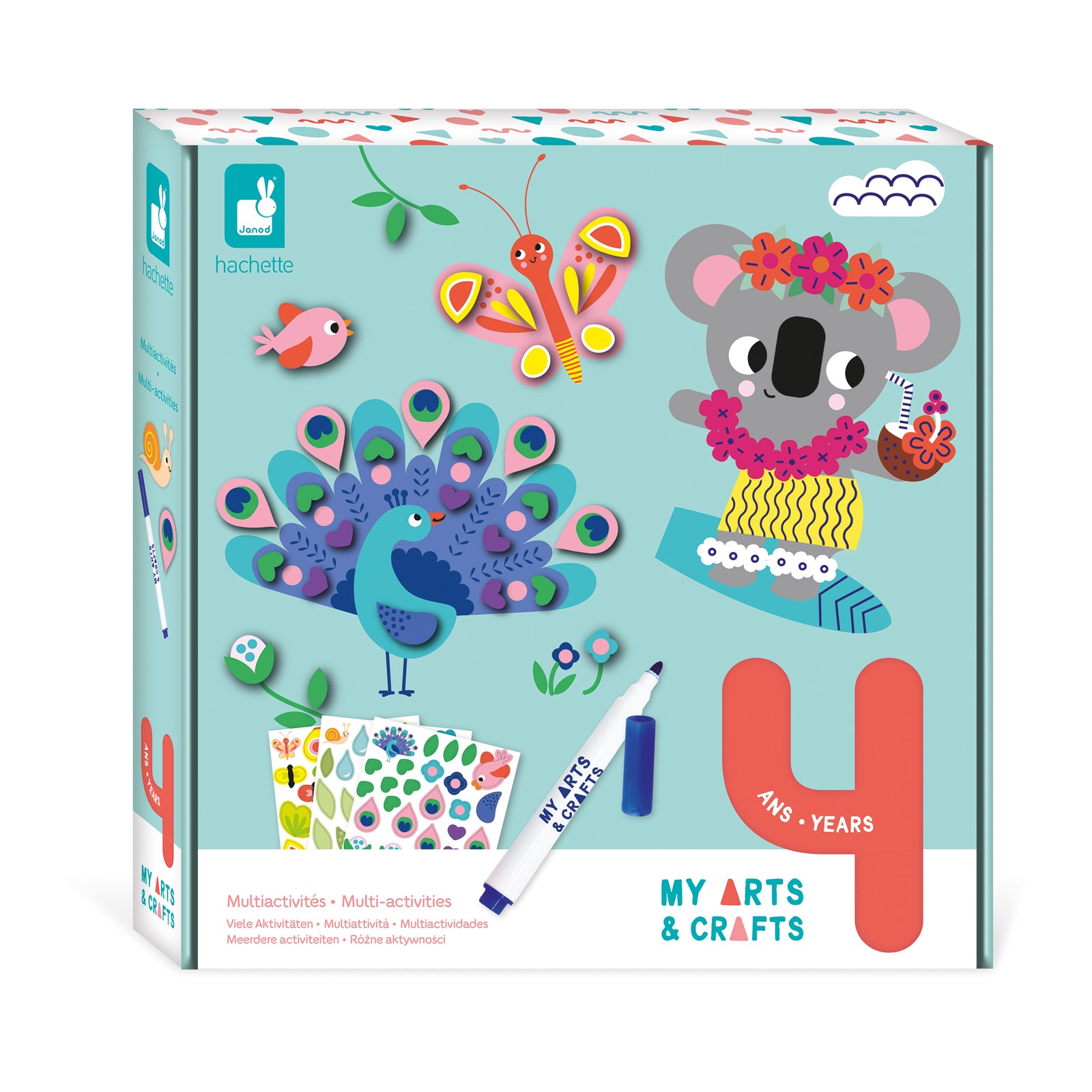 Janod Atelier - 4 Jaar - Multi Activiteiten, Janod
