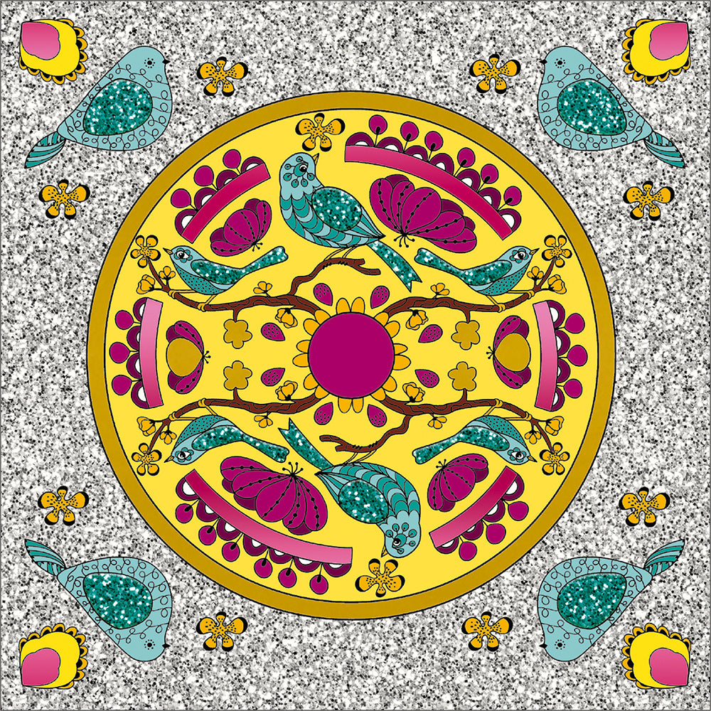 Janod Atelier - Glitter En Vergulde Vogel, Janod