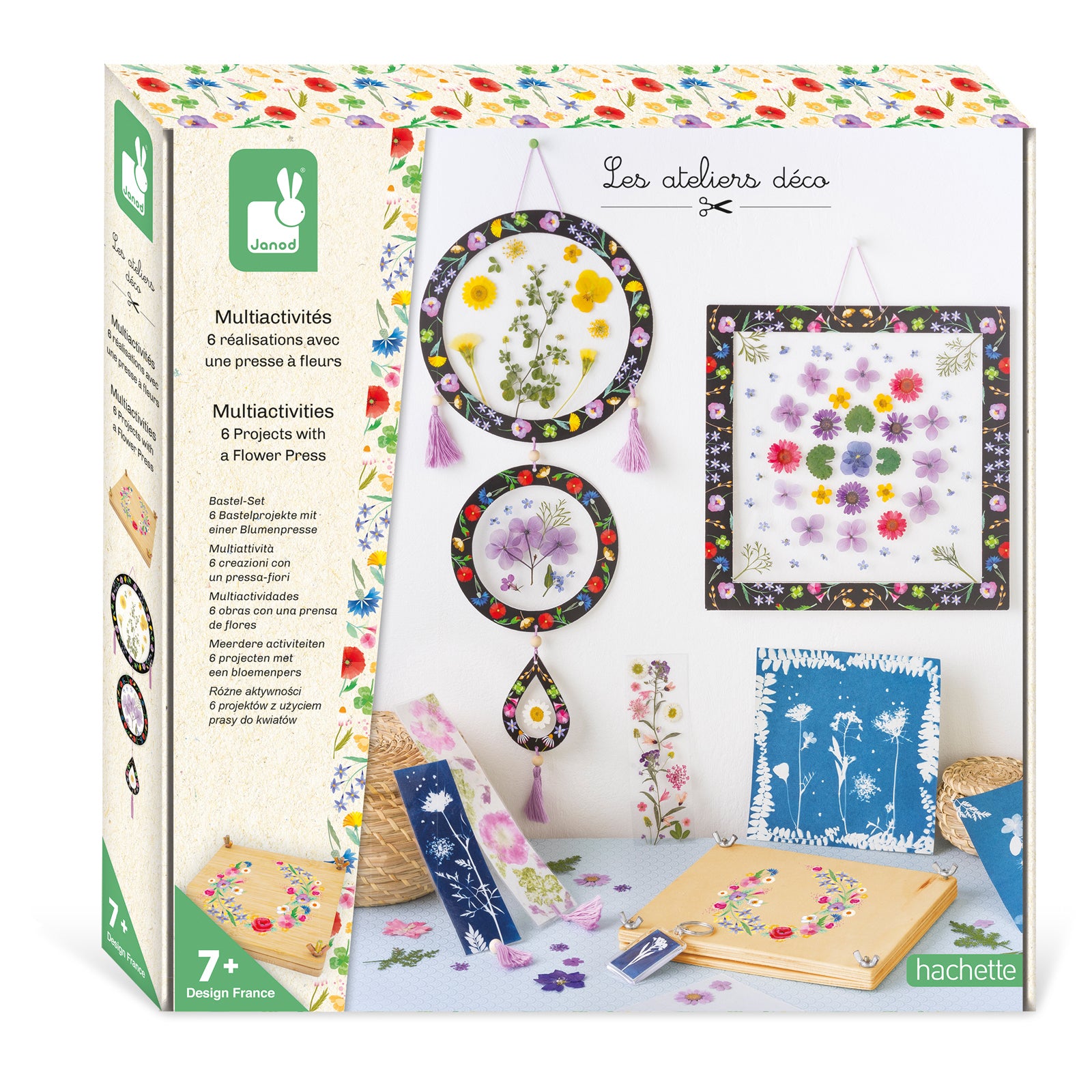 Janod Atelier Deco - Bloemenpers, Janod