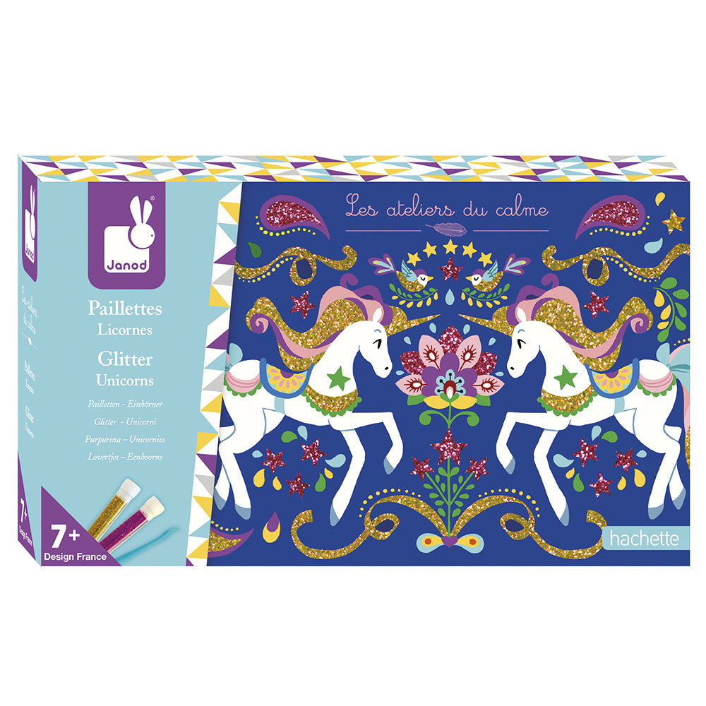 Janod Atelier - Glitter Eenhoorns, Janod