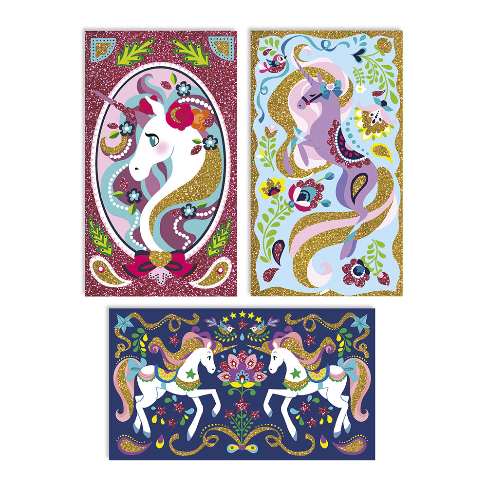 Janod Atelier - Glitter Eenhoorns, Janod