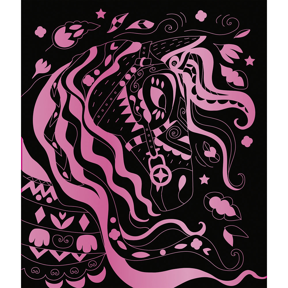 Janod Atelier - Scratch Art Paarden En Eenhoorns, Janod